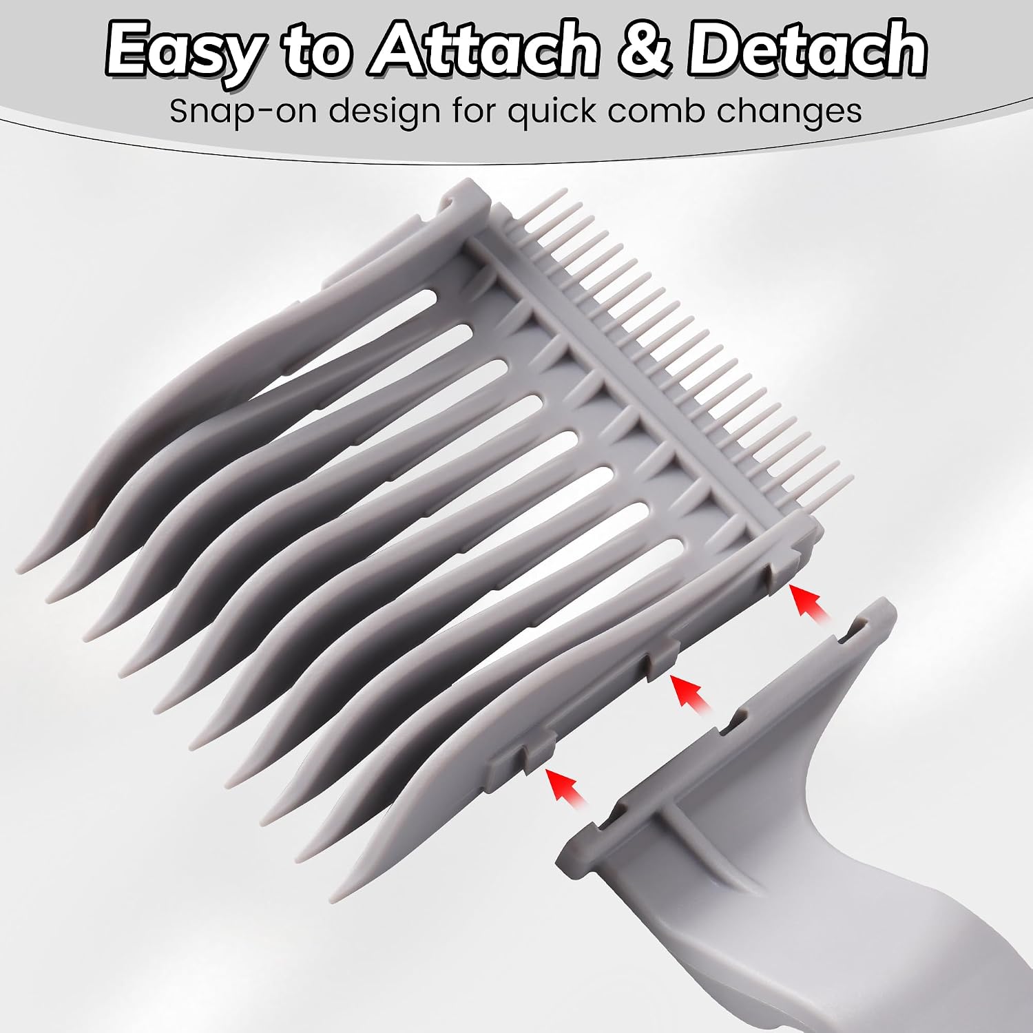 4-in-1 Detachable Fade Comb Set - Image 2
