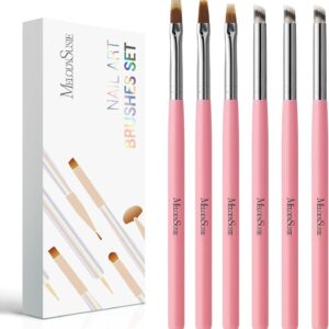 MelodySusie 6Pcs Ombre Nail Brushes